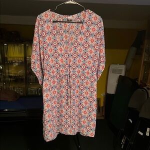 Geometric Print Women's Top